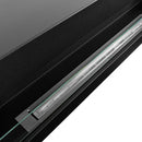 Camino a Bioetanolo da Parete 120x15x41 cm Siena 120 Nero