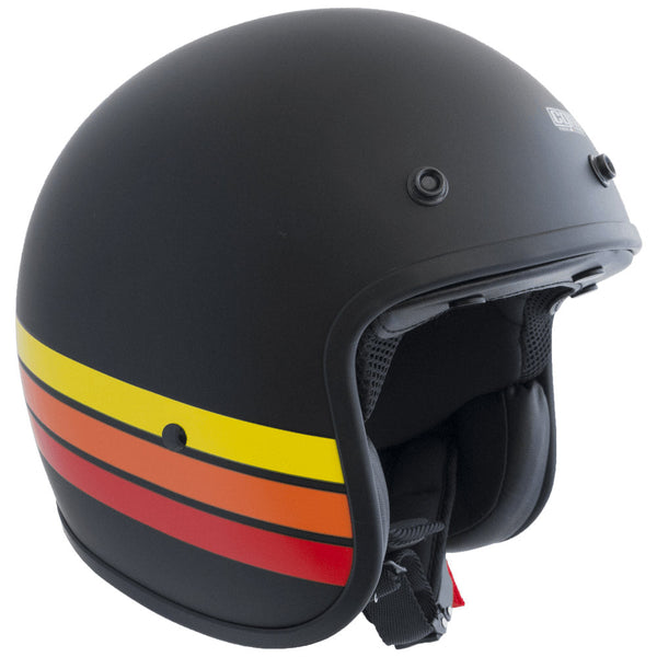 acquista Casco Jet per Scooter CGM Strike 170G Nero Opaco Varie Misure