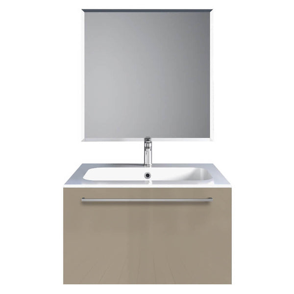 Mobile da Bagno sospeso Samoa 04 Laccato Tortora TFT sconto