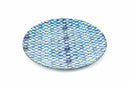 Set 6 Sottopiatti Ø33x2 cm in Plastica Villa d'Este Home Tivoli Etnico Blu