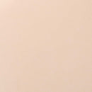 Set 2 Pouf Contenitore Ø35 cm e Ø39 cm in Tessuto Velluto Crema