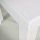 Consolle Allungabile in Legno H76,5x47x90/147cm 2 Allunghe Itamoby Magix Bianco Lucido Classica