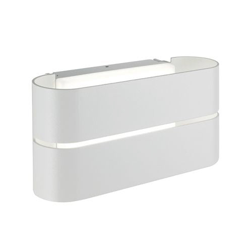 sconto Applique da Esterno a LED 12W Chiusa Sovil Gaia Bianco