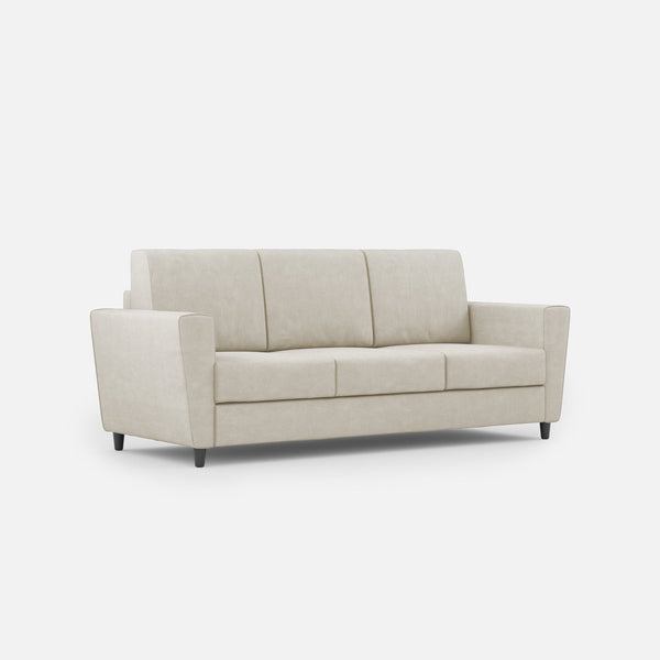 prezzo Divano 3 Posti 212x85x85 cm Yasel in Tessuto Latte