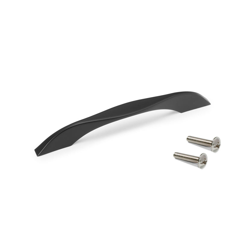 Set 20 Maniglie per Mobili 160 mm in Zama Emuca Varna Nero