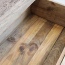 Cassettiera Nelson 110x48x92 h cm in Pino riciclato Marrone