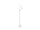 Lampada da Terra Ø40xH156 cm in Metallo Indi Bianco