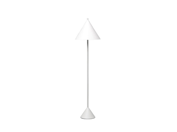 Lampada da Terra Ø40xH156 cm in Metallo Indi Bianco sconto