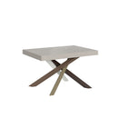 Tavolo Allungabile 130/234x90 cm Volantis Cashmere Gambe Multicolore 4/C      