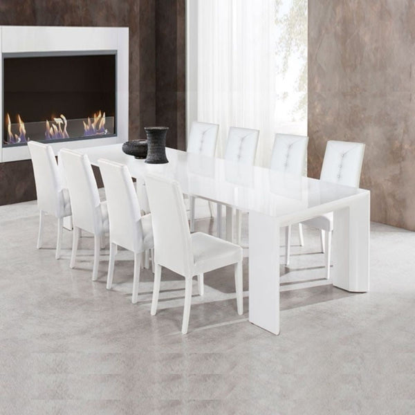 online Consolle Allungabile 48/283x76x90 cm Italia bianco lucido