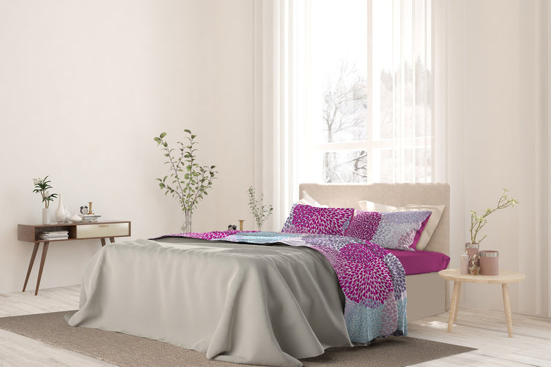 Set lenzuola stampa sopra Sotto e Federe Soffioni Varie Misure