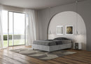 Letto 1 Piazza e Mezzo Nuamo Grigio Varie Misure