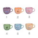 Set 6 Tazze Ø11,5x9 cm in New Bone China VdE Tivoli 1996 Lazy world