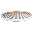 Set 4 Piatti Piani Ø27x2,5 cm  in Ceramica VdE Tivoli 1996 Switch