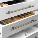 Set 20 Maniglie per Mobili 192 mm in Alluminio Emuca Riad Bronzo