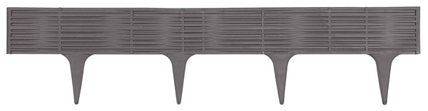 Bordo Ornamentale per Aiuole 3,9m Antracite sconto