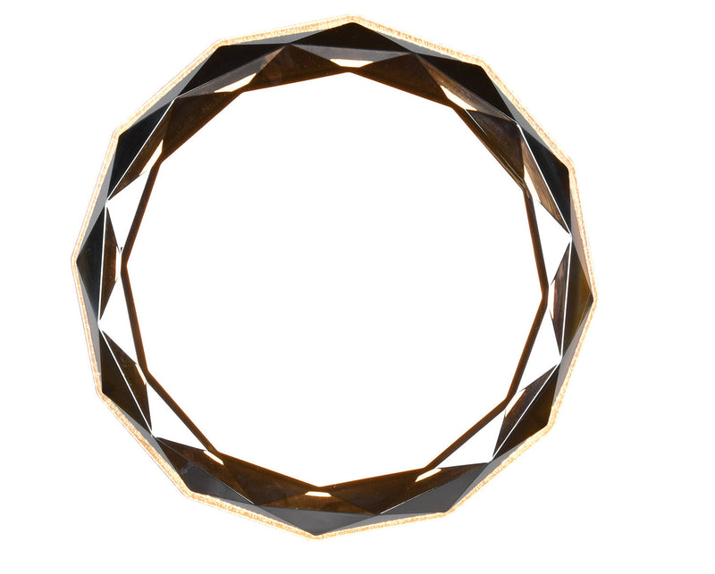 Plafoniera da Interno a LED in Plastica Cromo