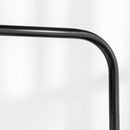 Piantana da Interno 64x38x163,5 cm Paralume in Tessuto Effetto Lino Bianco