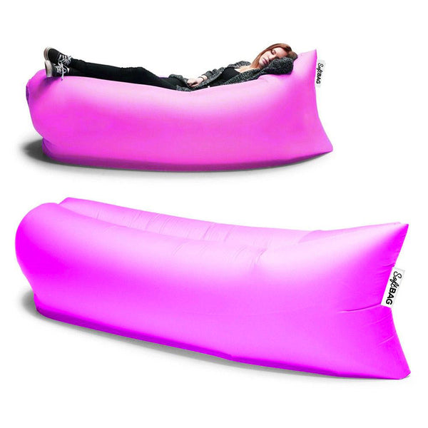 prezzo Soft Bag Rosa Sacco Materasso Gonfiabile ad Aria Rosa