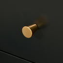 Armadietto 2 Ante con Ripiano Regolabile e Spazi Aperti  80x40x94,3 cm in MDF e Legno Nero
