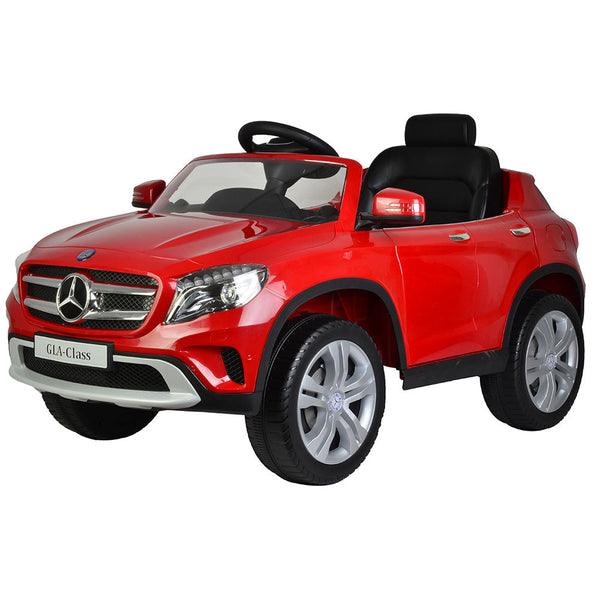 prezzo Macchina Elettrica per Bambini 12V con Licenza Mercedes GLA Rossa