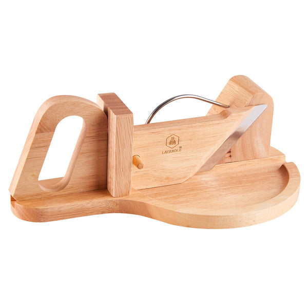 Affettatrice Manuale 30,2x19,1x12,0 cm per Salumi in Legno Naturale acquista