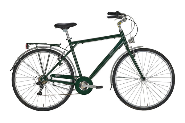prezzo Bicicletta City da Uomo 28" Cambio 6V Shimano Freni V-Brake Roxy Verde Bottiglia