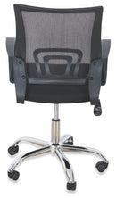 Sedia da Ufficio Operativa in Tessuto Rete Regolabile Soriani H96 Gialla