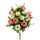 Set 2 Bouquet Artificiale Composto di 14 Fiori Artificiali di Anemone Altezza 46 cm Rosa