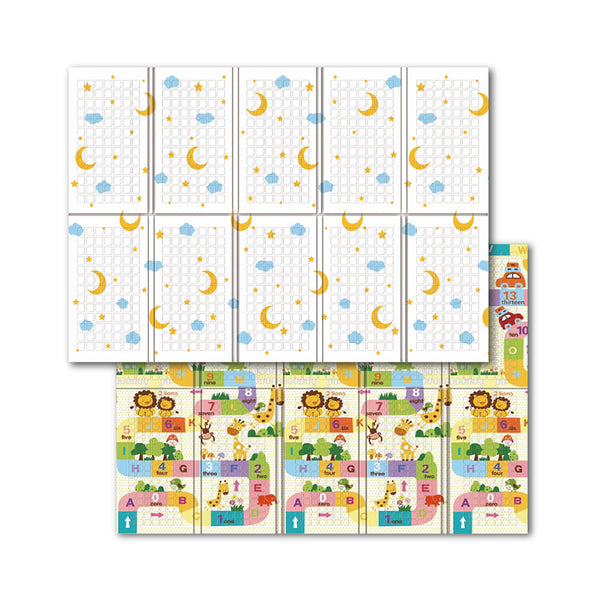 Tappeto Pieghevole Double Face Antiscivolo 120x180 cm con Borsa Stars acquista