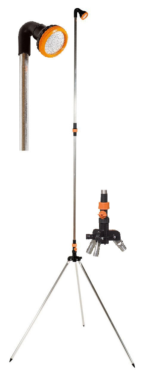 acquista Doccia da Giardino in Alluminio 2 metri con Rubinetto Bauer