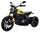 Moto Elettrica per Bambini 12V Ducati Scrambler Icon Gialla