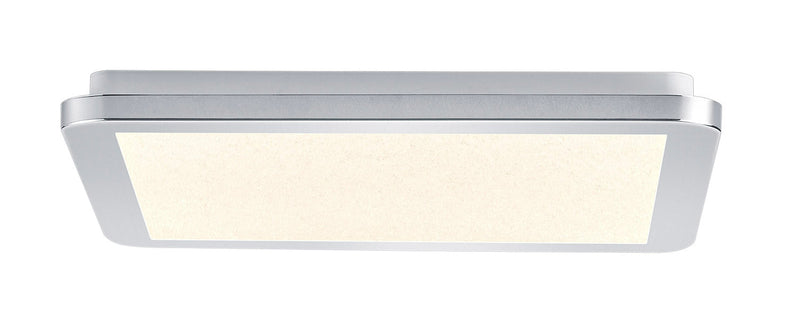 Plafoniera da Interno a LED in Plastica Cromo