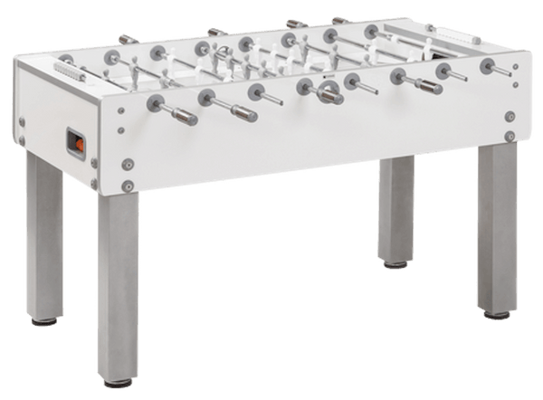 acquista Calciobalilla in Mdf con Aste Uscenti Garlando G-500 Pure White