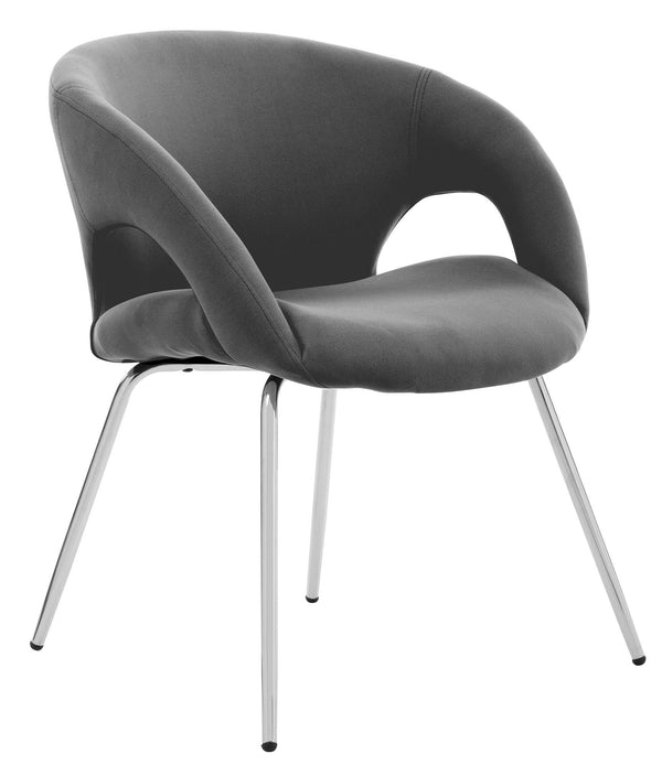 online Sedia Poltrona Attesa da Ufficio in Tessuto Tosini Pensacola Grigia