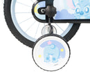Bicicletta per Bambini 16" Disney Stitch Freni Caliper e Stabilizzatori in Acciaio Hi-Ten Azzurro