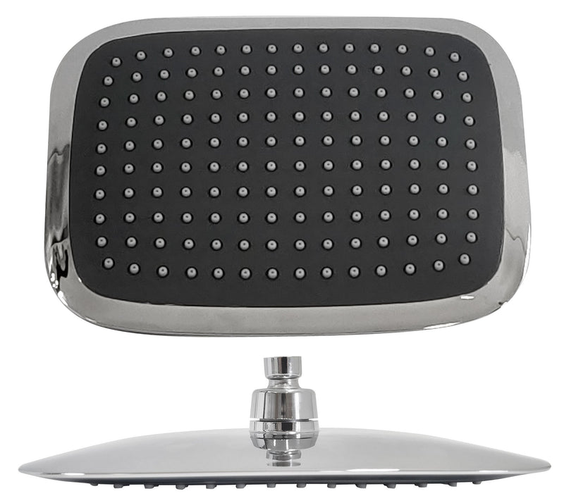 Doccia da Esterno Giardino Miscelatore e Lavapiedi Arkema Spring Fascia Inox Blu