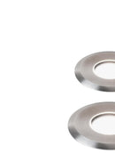 Faretto Calpestabile Incasso Pavimento a LED 2,5W 4000K Sovil Acciaio