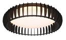 Plafoniera da Interno a LED SMD in Tessuto Bianco