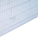 Recinto per Roditori da Esterno in Metallo 220x103x103 cm 