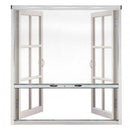 Zanzariera a Plisse per Finestra 110x160 cm Riducibile Marrone