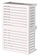 Copri Condizionatore 90x140x52 cm in Alluminio a Parete Big Blade VS Bianco