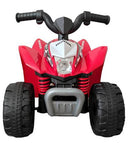 Mini Quad Elettrico per Bambini 6v con Licenza Honda 250X Rosso 