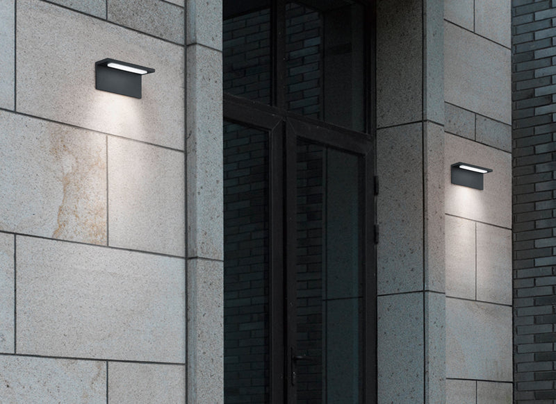 Applique da Esterno a LED in Pressofusione di alluminio Antracite