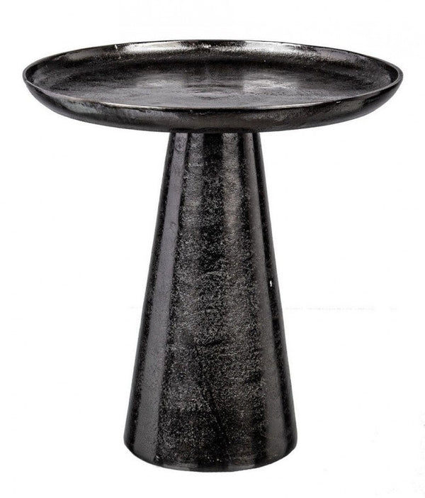 sconto Tavolino Kulvir Nero D35 in Alluminio