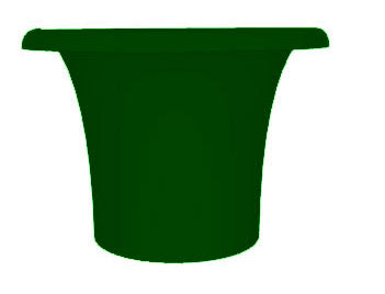 Vaso Ø72x50 cm in Resina Arkema Tummy Vase Verde Scuro acquista