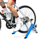 Rullo Bici Allenamento Ruote 26" e 29" in Metallo Blu