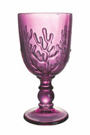 Set 6 Calici in Vetro 340 ml Villa d'Este Home Tivoli Coral Provence