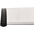 Pensilina Tettoia in Policarbonato 75x120 cm  Trasparente