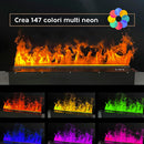 Bruciatore Camino Elettrico a Vapore Acqueo 3D Smart App Inserto Da Incasso 100 Pro-Line      